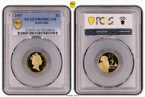1997 $2 PR69DCAM
