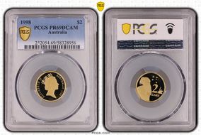 1998 $2 PR69DCAM