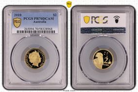 2010 $2 PR70DCAM