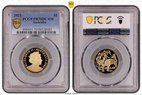 2022 $1 PR70DCAM