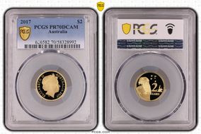 2017 $2 PR70DCAM