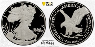 2026-P $1 Silver Eagle Congratulations Set First Strike PR70DCAM