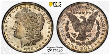 1878-S $1 MS65