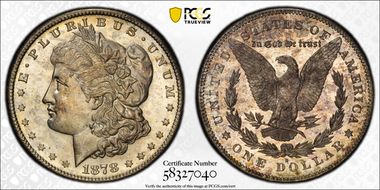 1878-S $1 MS65