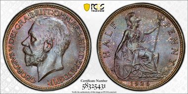 1926 1/2D S-4057 MS65BN