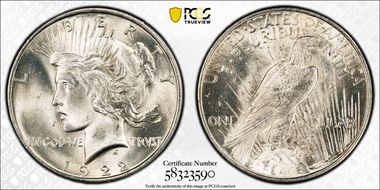 1922 $1 MS65