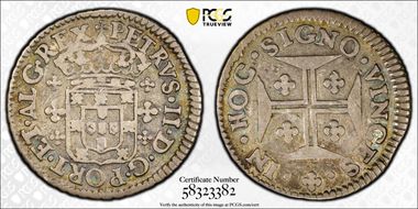 (1683-1706) 60 Reis Gomes-P2.35 VF35