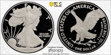 2026-P $1 Silver Eagle Congratulations Set First Strike PR69DCAM