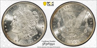 1885-S $1 MS64