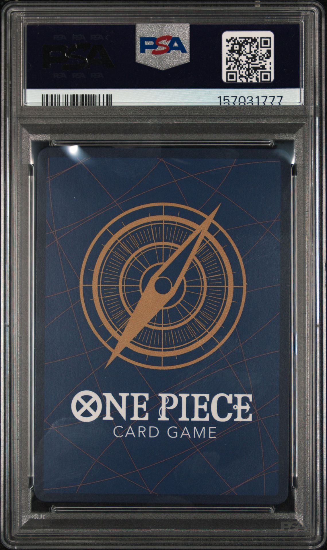 2025 One Piece Op12-Legacy Of The Master Portgas D. Ace #011 (Special Alternate Art) Gem Mt 10 back