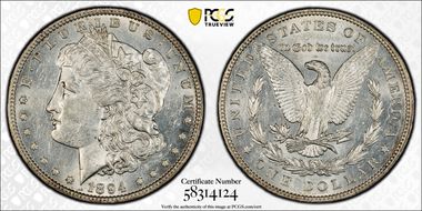 1894 $1 AU55