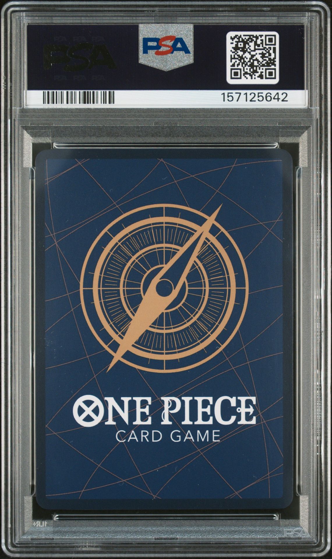 2023 One Piece Op05-Awakening Of The New Era Monkey D. Luffy #012 (1St Anniversary) Gem Mt 10 back view - PSA certificate #157125642