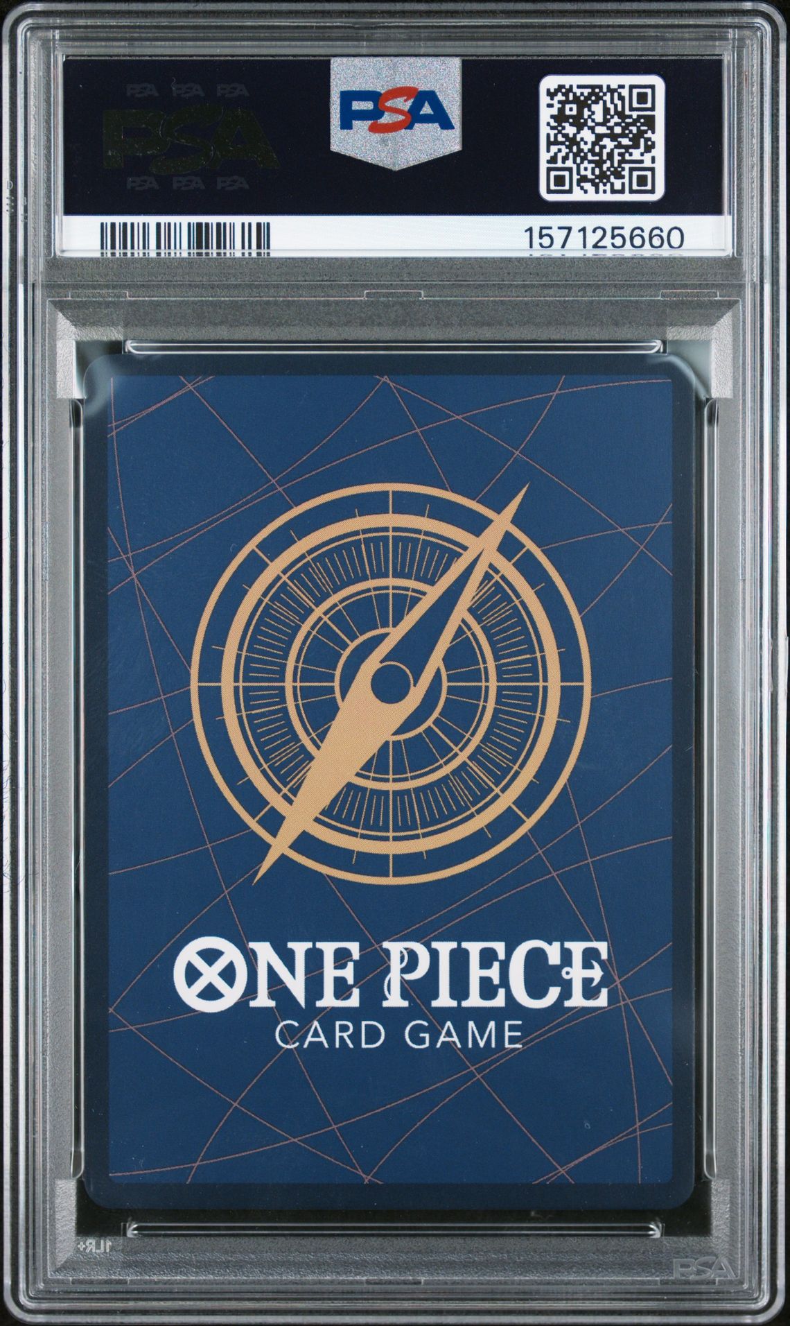 2023 One Piece Promos Monkey D. Luffy #037 (Bandai Card Games Set) Gem Mt 10 back view - PSA certificate #157125660