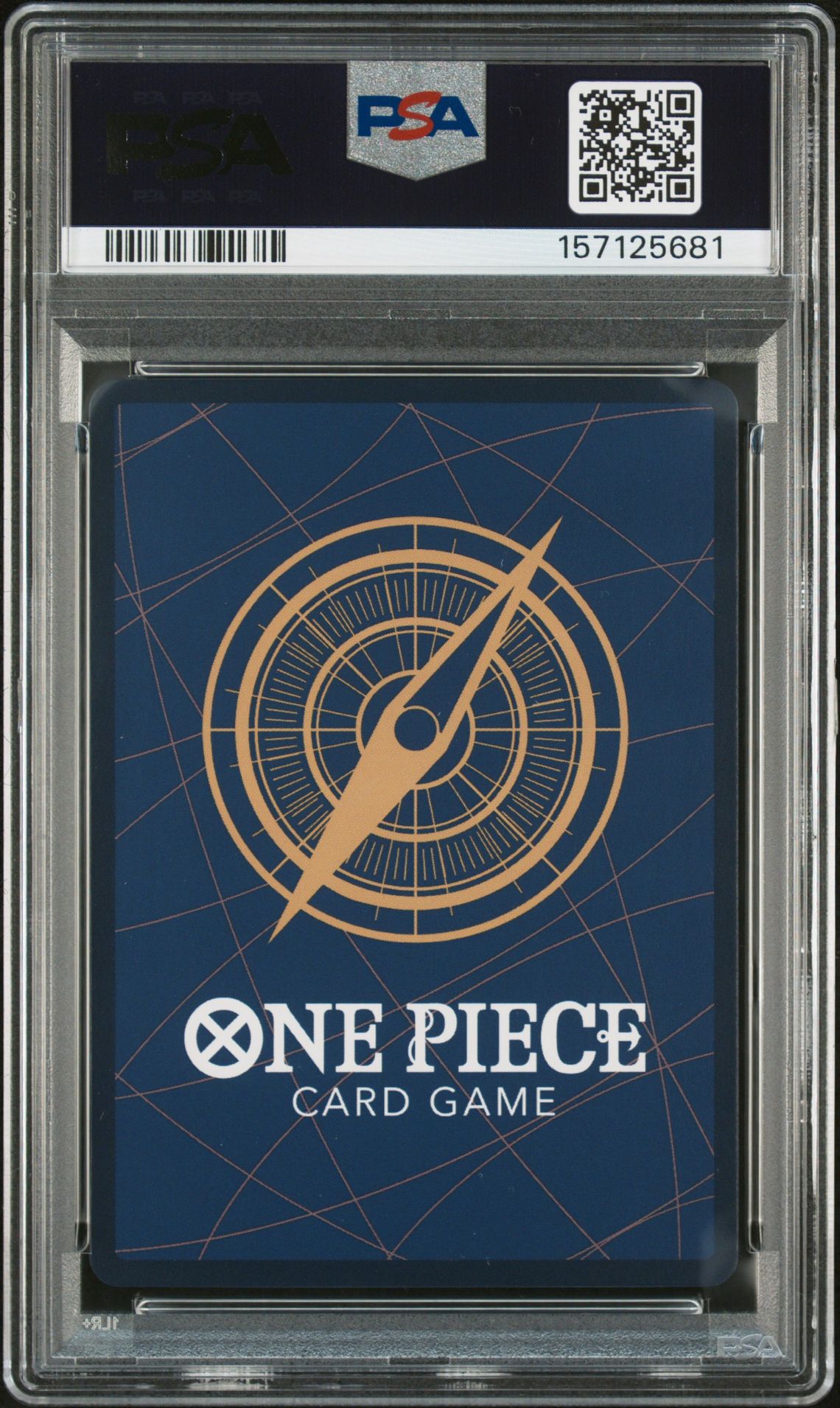 2023 One Piece Promos Monkey D. Luffy #037 (Bandai Card Games Set) Gem Mt 10 back view - PSA certificate #157125681