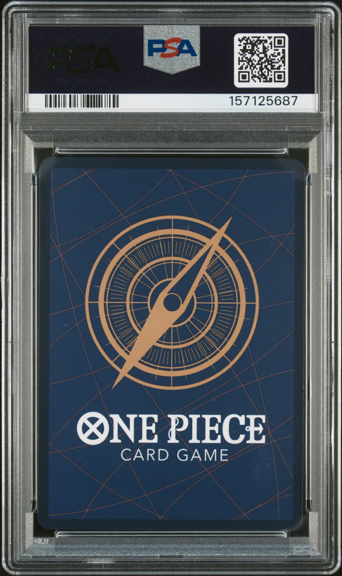 2024 One Piece Starter Deck St18-Purple Monkey D. Luffy Monkey D. Luffy #041 Gem Mt 10 back view - PSA certificate #157125687