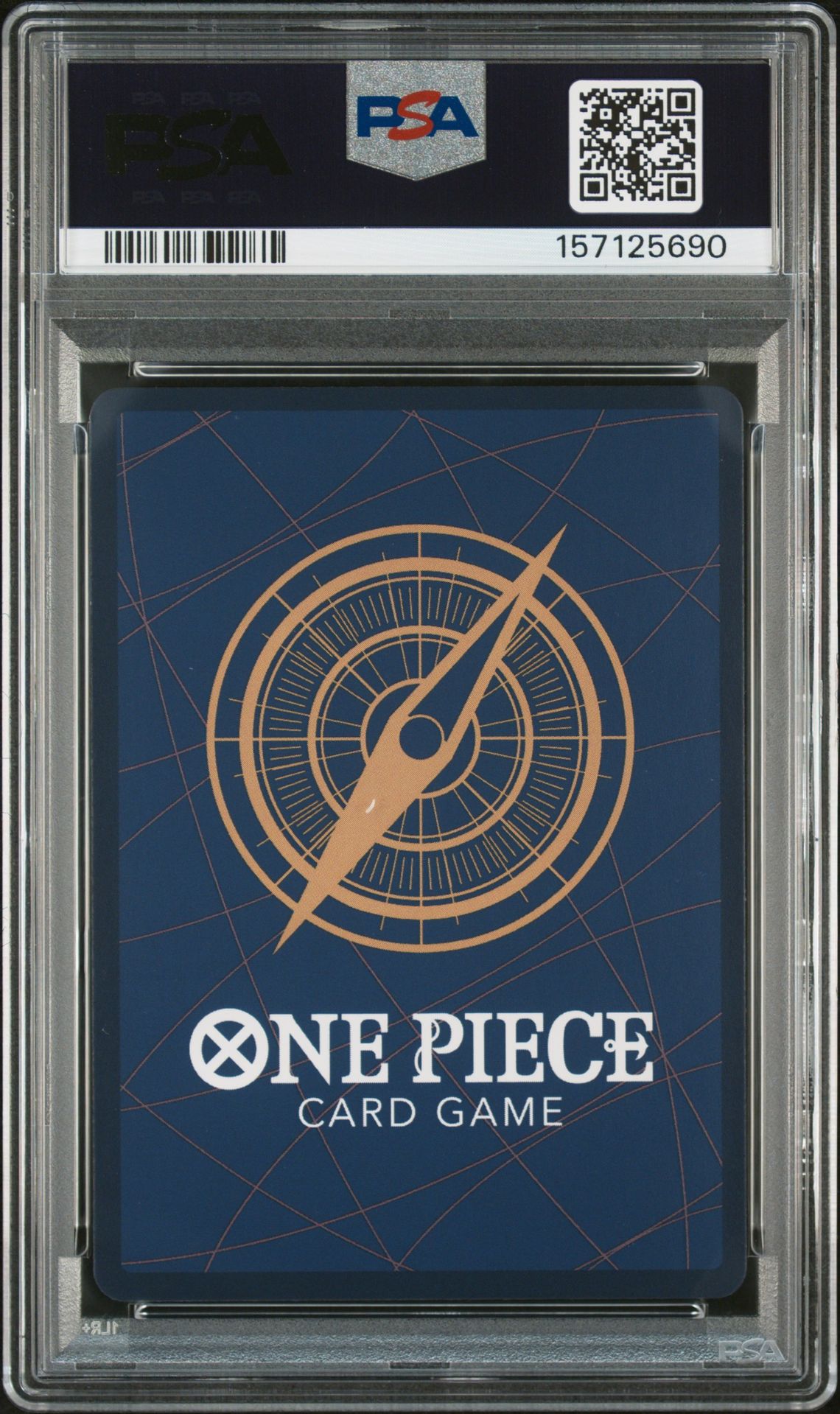 2024 One Piece Starter Deck St18-Purple Monkey D. Luffy Monkey D. Luffy #041 Gem Mt 10 back view - PSA certificate #157125690