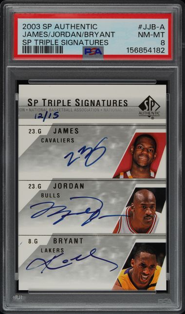 LeBron James · 2003 SP Authentic Basketball