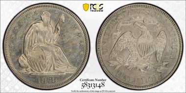 1878 50C AU55