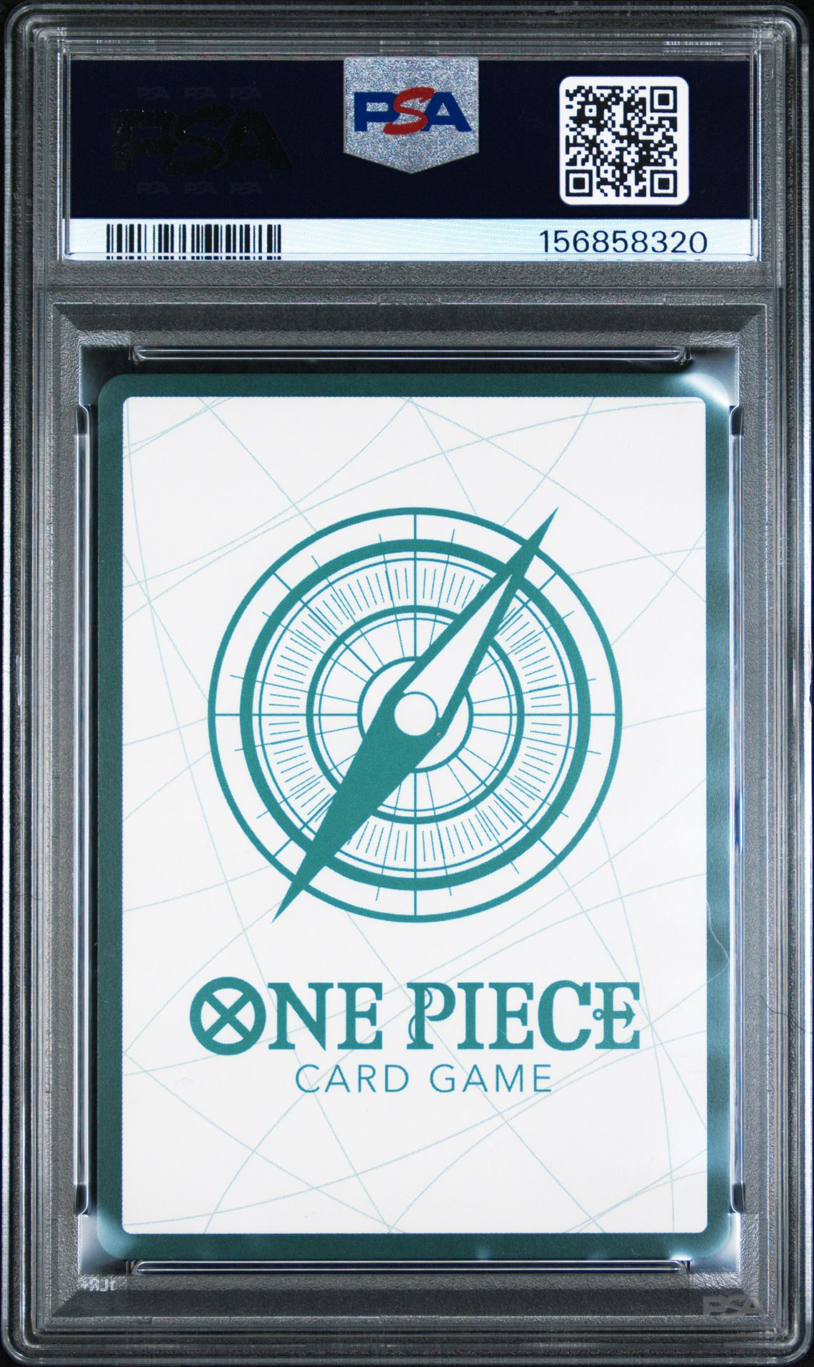 2025 One Piece Op13-Carrying On His Will Don!! Card (Alternate Art-Gold) Gem Mt 10 back view - PSA certificate #156858320