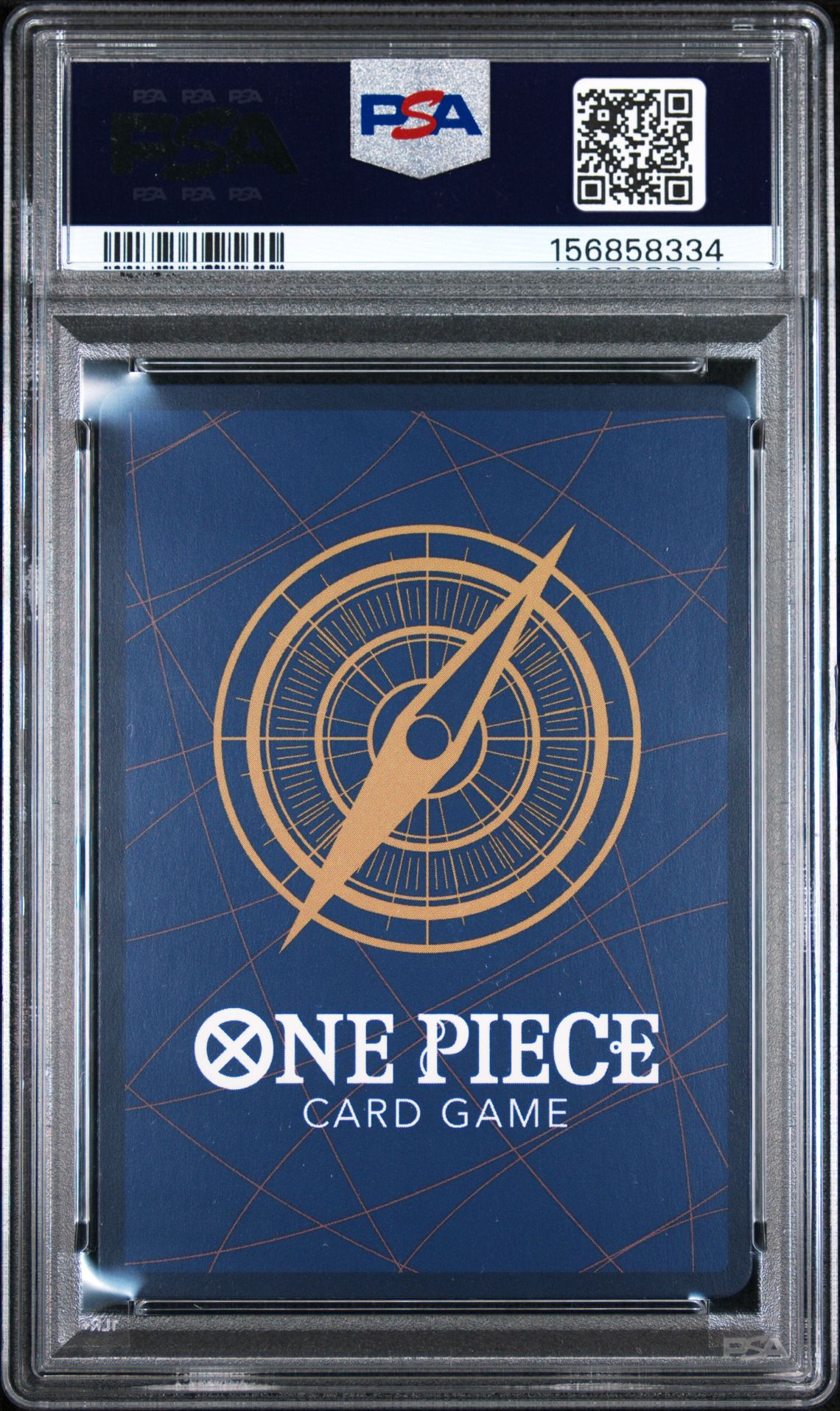 2024 One Piece Prb01-Premium Booster -One Piece Card The Best- Monkey D. Luffy #024 (Alternate Art) Gem Mt 10 back view - PSA certificate #156858334