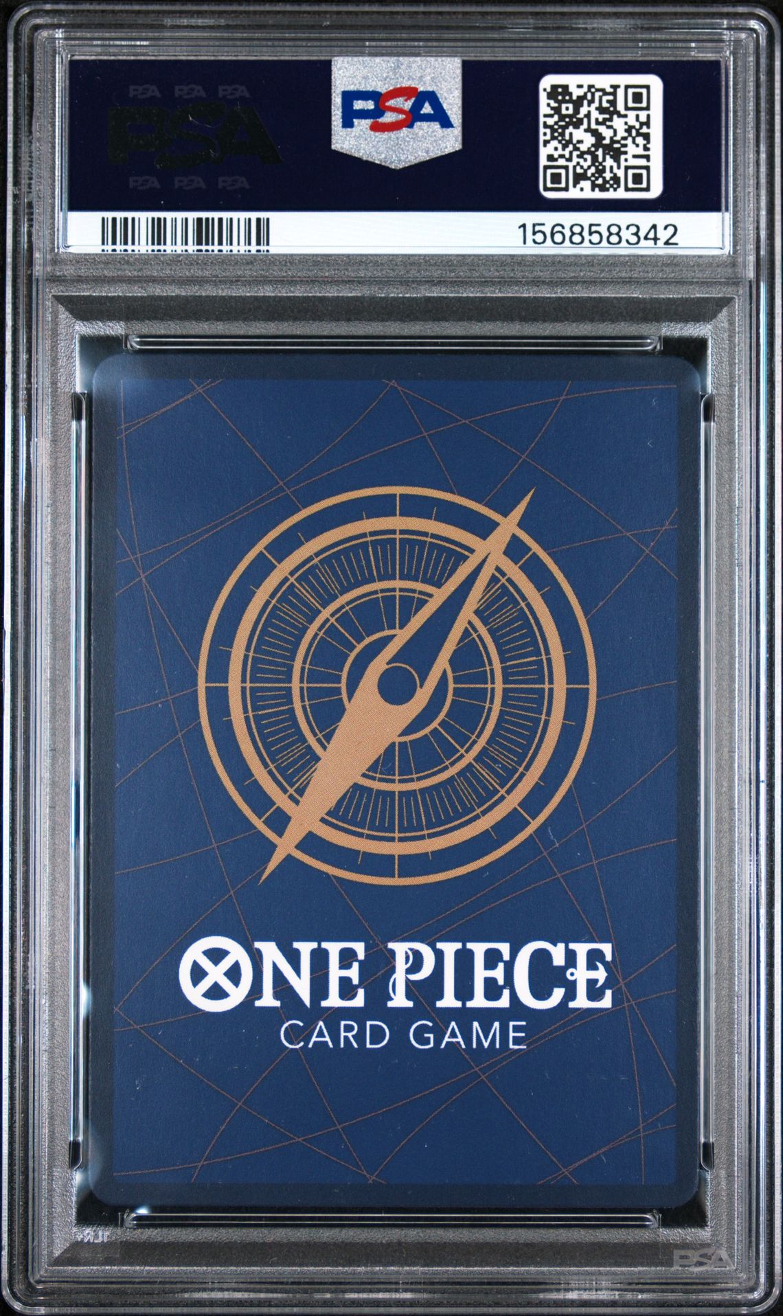 2024 One Piece Starter Deck St16-Green Uta Monkey D. Luffy #061 Gem Mt 10 back view - PSA certificate #156858342
