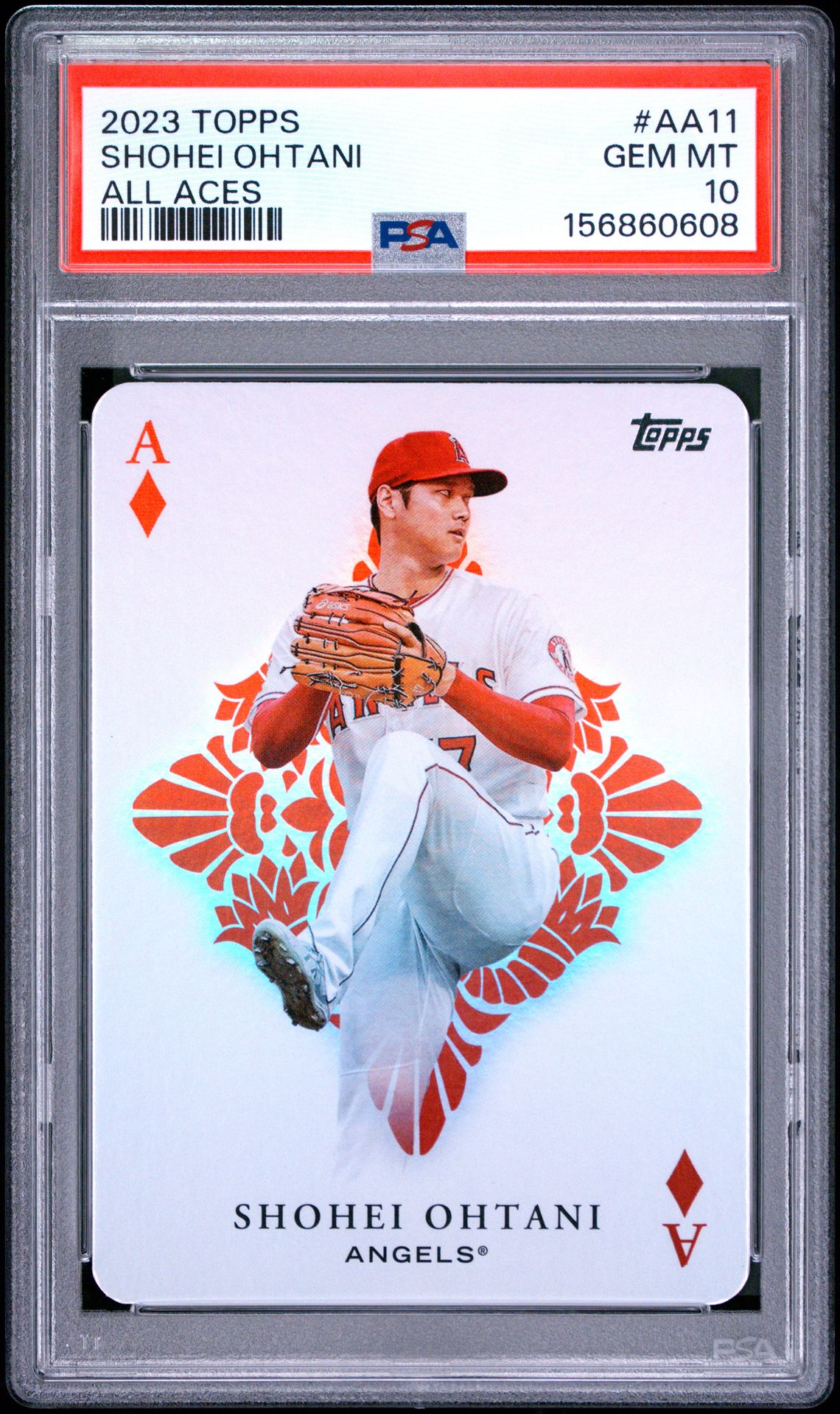 2023 Topps All Aces Shohei Ohtani #Aa11 (All Aces) Gem Mt 10 front