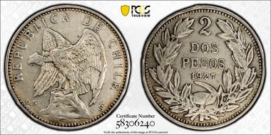 1927-So 2 Peso N1