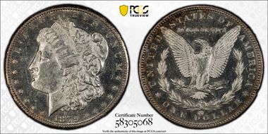 1879-CC $1 Capped Die N1