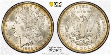 1885-O $1 MS65