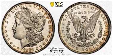 1879-S $1 MS64