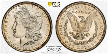 1880 $1 MS63