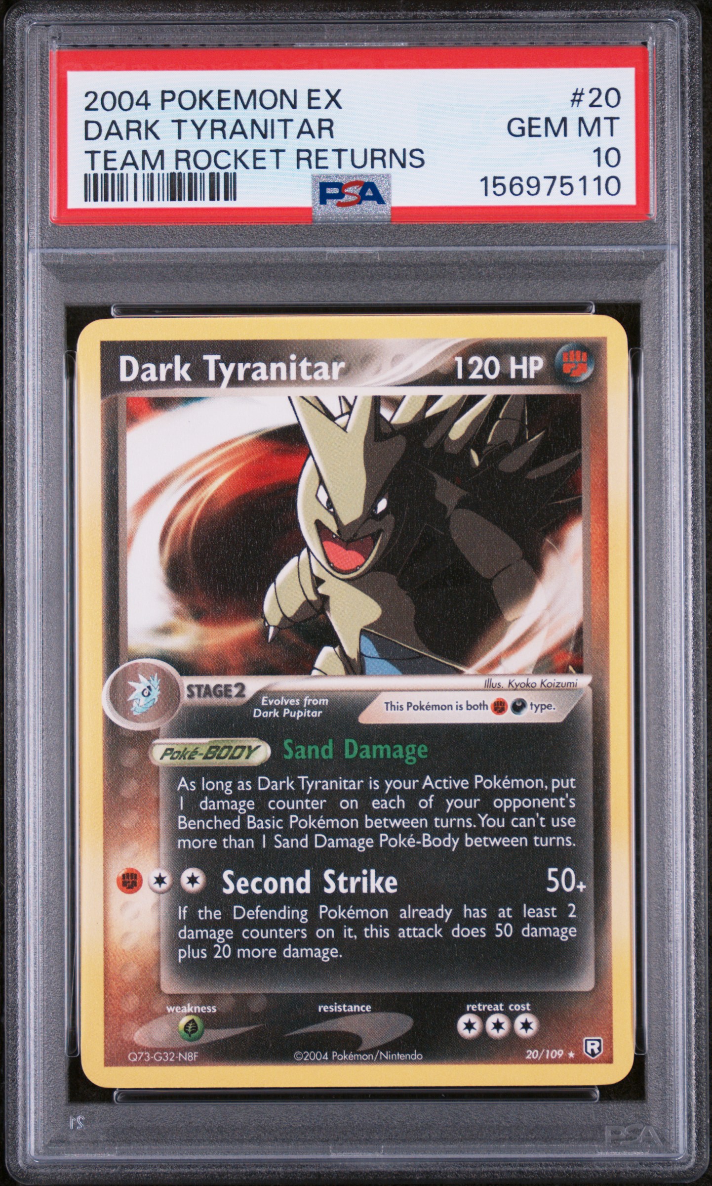 dark tyranitar pokemon card value - ex 211/197 - Obsidian Flames - Ultra Rare Stage 2 M Ancient Tyranitar Former Pokemon
