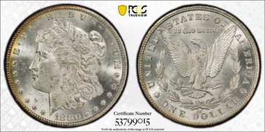 1880-CC $1 MS62