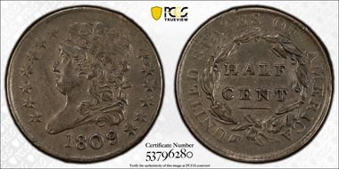 1809/6 1/2C 9 over Inverted 9 N1BN