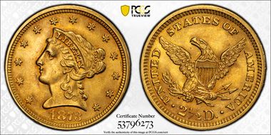 1873 $2.50 Closed 3 MS62