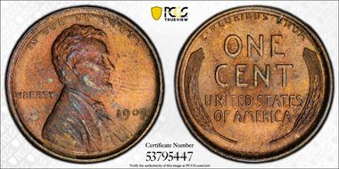 1909 VDB 1C MS64BN
