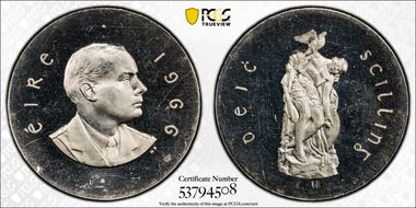 1966 10 S Easter Uprising KM-18 Ag PR65CAM