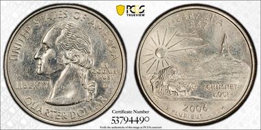 2006-D 25C Nebraska AU55