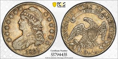 1831 50C O-119 VF30