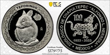 2023-Mo Medal Chapultepec Zoo Ag Teporingo SP70