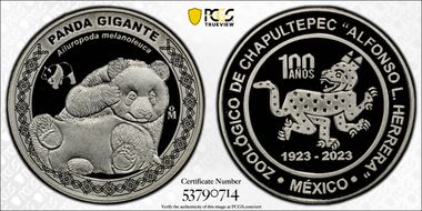 2023-Mo Medal Chapultepec Zoo Ag Panda Gigante SP70