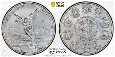 2013-Mo Onza Libertad Ag MS69