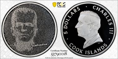 2023 $5 Frankenstein PR70DCAM