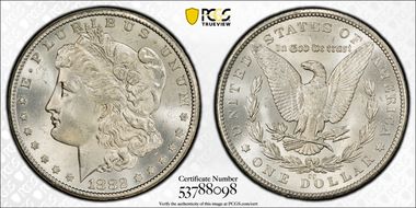 1882-CC $1 MS63