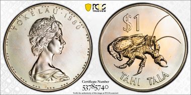1980 Tala Coconut Crab MS67
