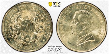 2026 $1 Decimal Currency AlBr 60 Counterstamp MS68