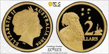 2006 $2 PR70DCAM