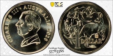 2026 $1 Brandenburg Gate Privy Berlin World Money Fair MS70