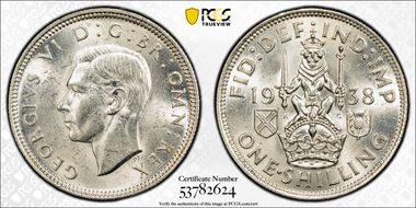 1938 Shil S-4083 Scottish Rev MS63
