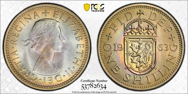1963 Shil S-4148 Scottish Rev MS66